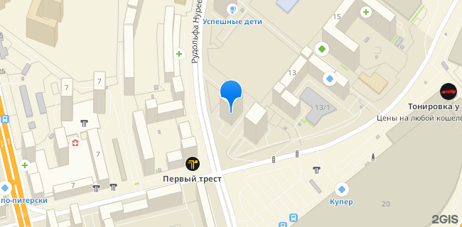 Расположение дома: Уфа, ул. Рудольфа Нуреева, д. 6