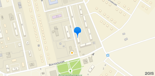 Расположение дома: п Круглое Поле, ул. Гагарина, д. 1