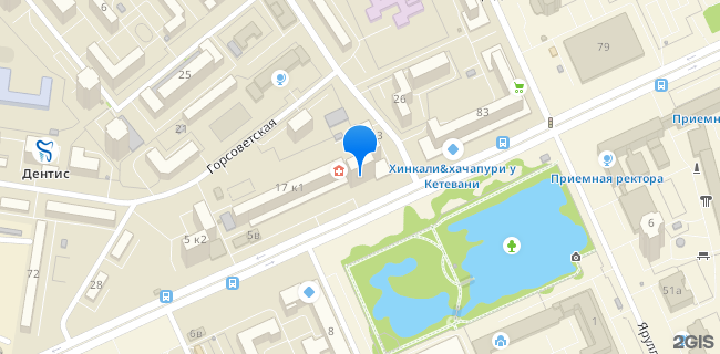 Расположение дома: Казань, ул. Горсоветская, д. 17, корп. 2