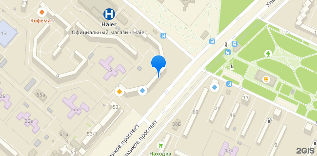 Расположение дома: Нижнекамск, пр-кт. Химиков, д. 57