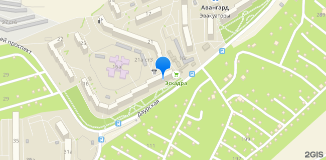 Расположение дома: Красноярск, ул. Даурская, д. 16
