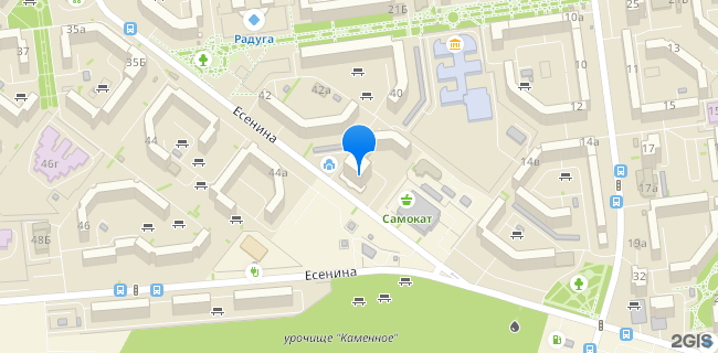 Расположение дома: Белгород, ул. Есенина, д. 38б