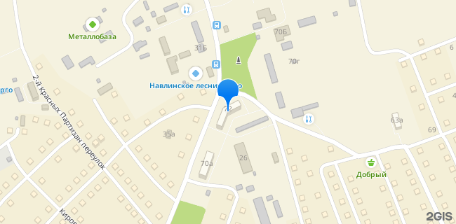 Расположение дома: рп Навля, ул. Красных Партизан, д. 72