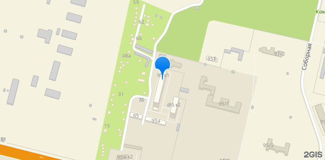 Расположение дома: Брянск, пр-кт. Московский, д. 95, корп. 1