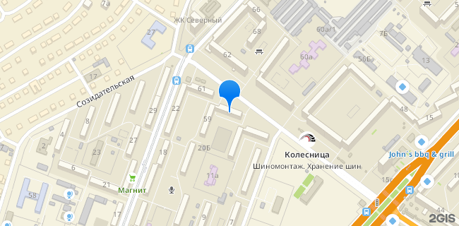 Расположение дома: Волгоград, ул. им. генерала Штеменко, д. 57