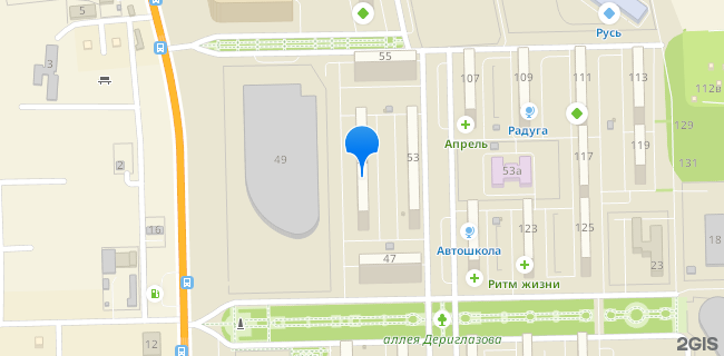 Расположение дома: Курск, пр-кт. Анатолия Дериглазова, д. 51