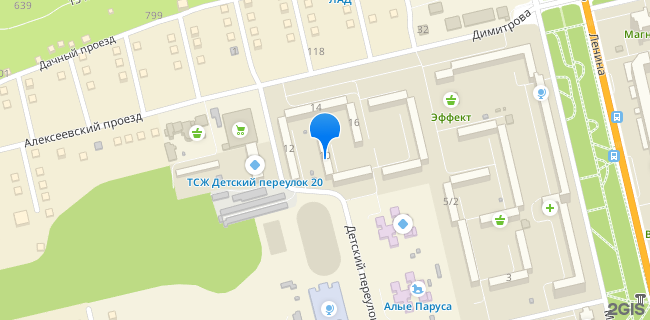 Расположение дома: Железногорск, пер. Детский, д. 10