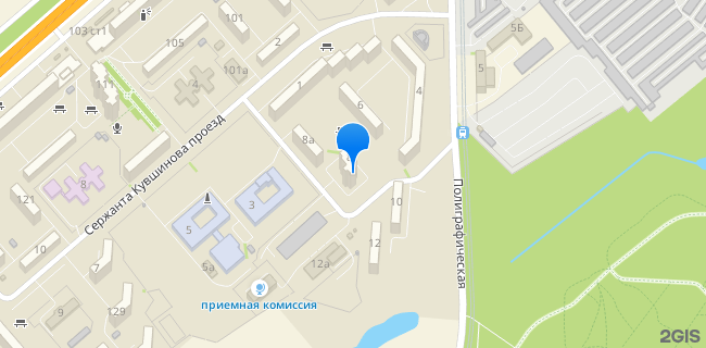Расположение дома: Липецк, ул. Полиграфическая, д. 8
