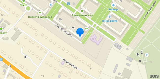 Расположение дома: рп Нахабино, ул. Белобородова, д. 2