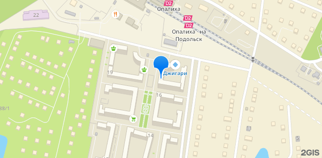 Расположение дома: Красногорск, мкр. Опалиха, ул. Пришвина, д. 18