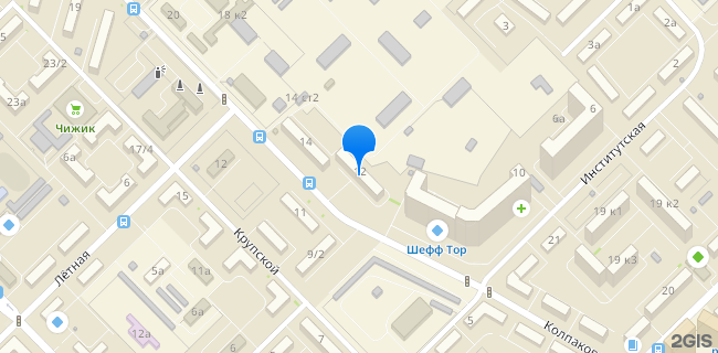 Расположение дома: Мытищи, ул. Колпакова, д. 12