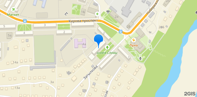 Расположение дома: рп Решетиха, ул. Затылкова, д. 4
