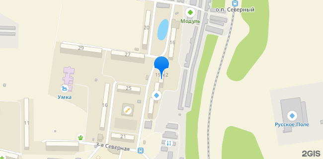Расположение дома: Павлово, ул. 9-я Северная, д. 19, корп. 2