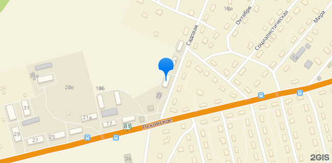 Расположение дома: Сольцы, ул. Садовая, д. 33
