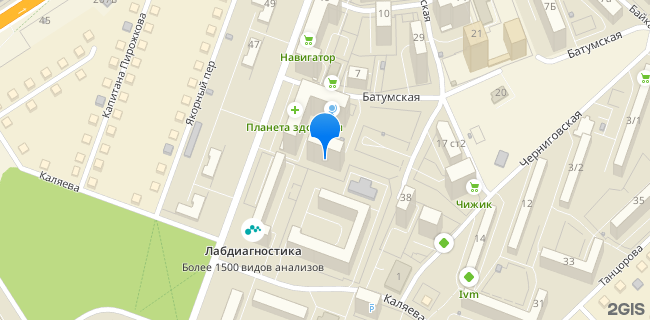 Расположение дома: Пермь, ул. Батумская, д. 8