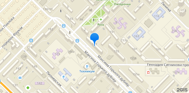 Расположение дома: Волгодонск, ул. М.Горького, д. 147