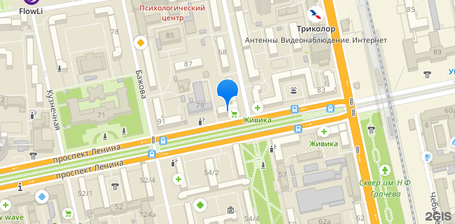 Расположение дома: Екатеринбург, пр-кт. Ленина, д. 79А