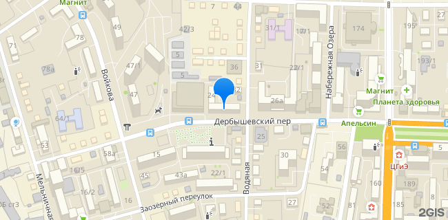 Расположение дома: Томск, пер. Дербышевский, д. 24