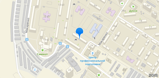 Расположение дома: Тула, ул. Макаренко, д. 17А