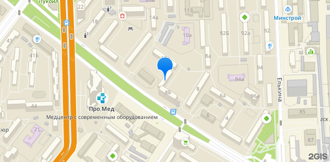 Расположение дома: Челябинск, ул. Курчатова, д. 10
