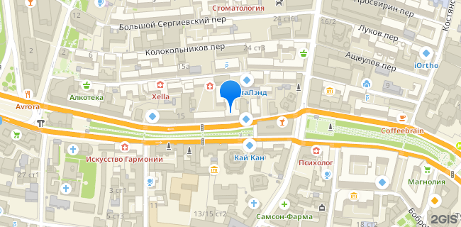 Расположение дома: Москва, б-р. Рождественский, д. 19