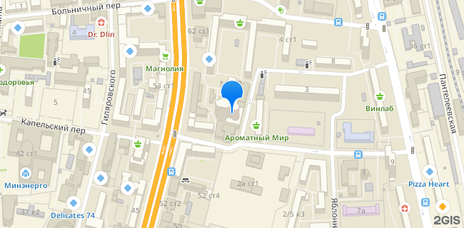 Расположение дома: Москва, пер. Слесарный, д. 3