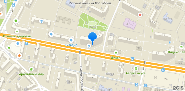 Расположение дома: Москва, ул. Нижегородская, д. 7