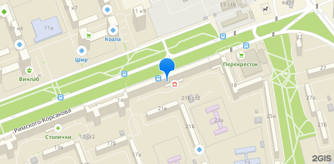 Расположение дома: Москва, ул. Римского-Корсакова, д. 16