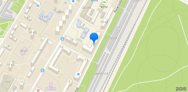 Расположение дома: Москва, проезд Рижский, д. 13