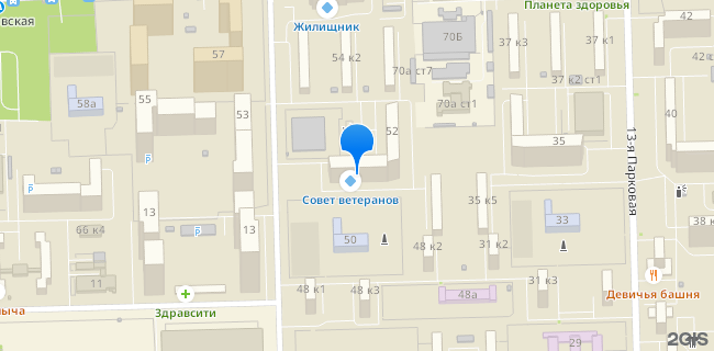 Расположение дома: Москва, ул. 11-я Парковая, д. 52