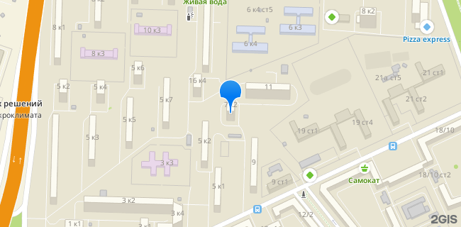 Расположение дома: Москва, ул. Саратовская, д. 7, корп. 2