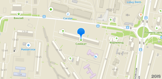 Расположение дома: Москва, ул. Красного Маяка, д. 11, корп. 1
