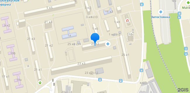 Расположение дома: Москва, проезд Востряковский, д. 25, корп. 2