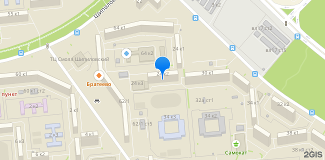 Расположение дома: Москва, проезд Задонский, д. 24, корп. 2