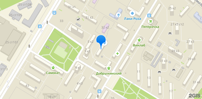 Расположение дома: Москва, ул. Нагорная, д. 34, корп. 2