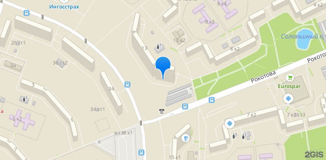 Расположение дома: Москва, б-р. Литовский, д. 13/12