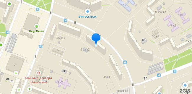 Расположение дома: Москва, б-р. Литовский, д. 30
