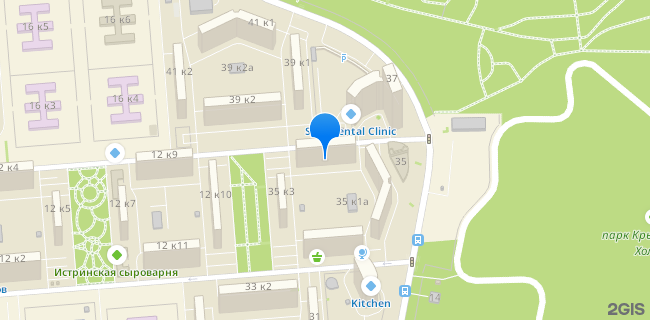 Расположение дома: Москва, ул. Крылатские Холмы, д. 35, корп. 4