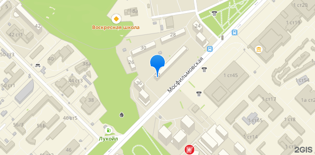 Расположение дома: Москва, ул. Мосфильмовская, д. 32