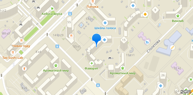 Расположение дома: Москва, ул. Столетова, д. 19