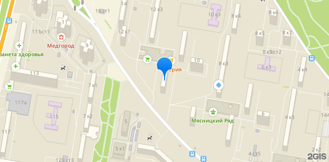 Расположение дома: Москва, ул. 26-ти Бакинских Комиссаров, д. 10, корп. 1