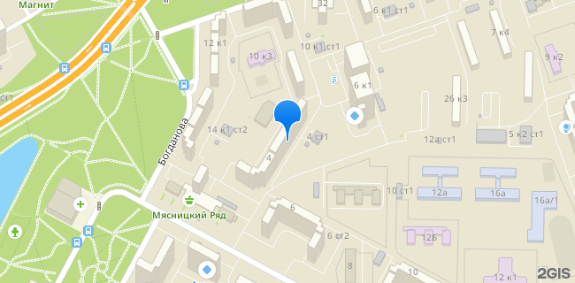 Расположение дома: Москва, пр-кт. Солнцевский, д. 4