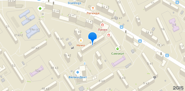 Расположение дома: Москва, ул. Петрозаводская, д. 9, корп. 2