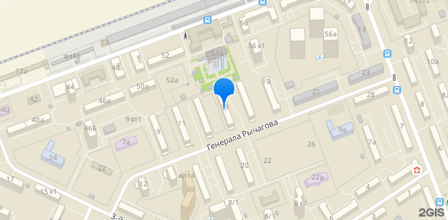 Расположение дома: Москва, ул. Генерала Рычагова, д. 15