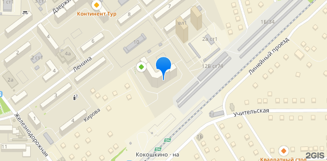 Расположение дома: п Кокошкино, дп Кокошкино, ул. Ленина, д. 12