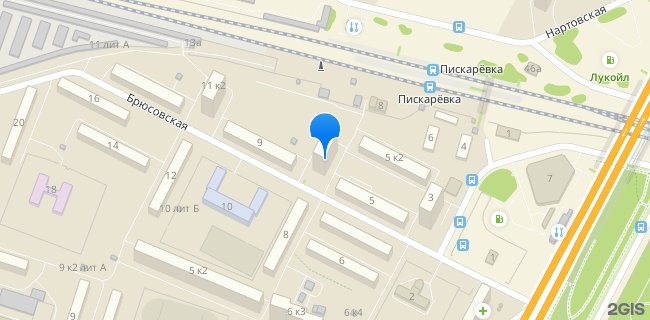 Расположение дома: Санкт-Петербург, ул. Брюсовская, д. 7, литера А