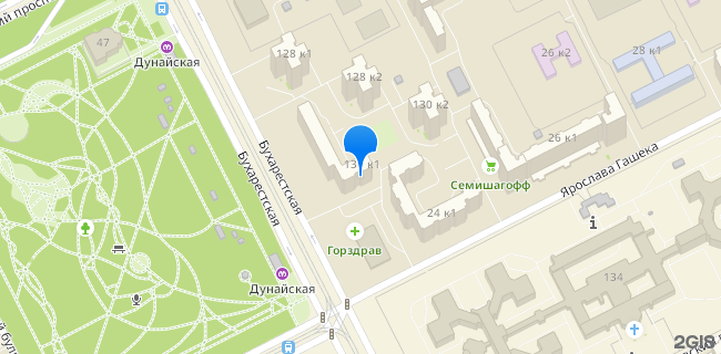 Расположение дома: Санкт-Петербург, ул. Бухарестская, д. 130, корп. 1, литера А