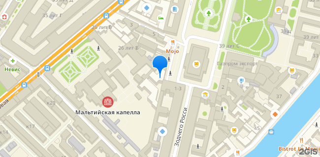 Расположение дома: Санкт-Петербург, пл. Островского, д. 9, литера А