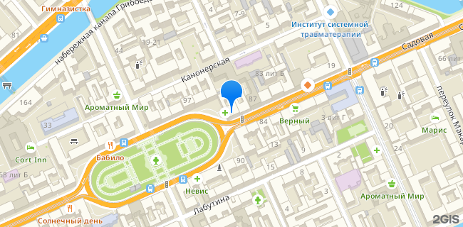 Расположение дома: Санкт-Петербург, ул. Садовая, д. 91, литера А