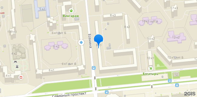 Расположение дома: Санкт-Петербург, пр-кт. Северный, д. 8, корп. 1, литера А